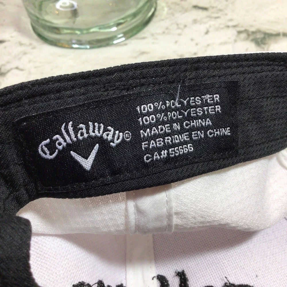 Callaway White‎ Golf Hat Adjustable Ball Cap